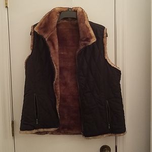 Reversible Faux Fur Vest